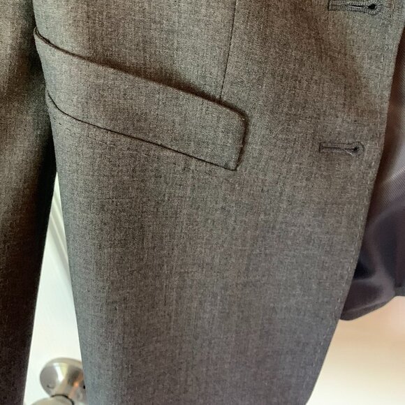 NWT Grey 2 Button Suit Blazer - Picture 4 of 6